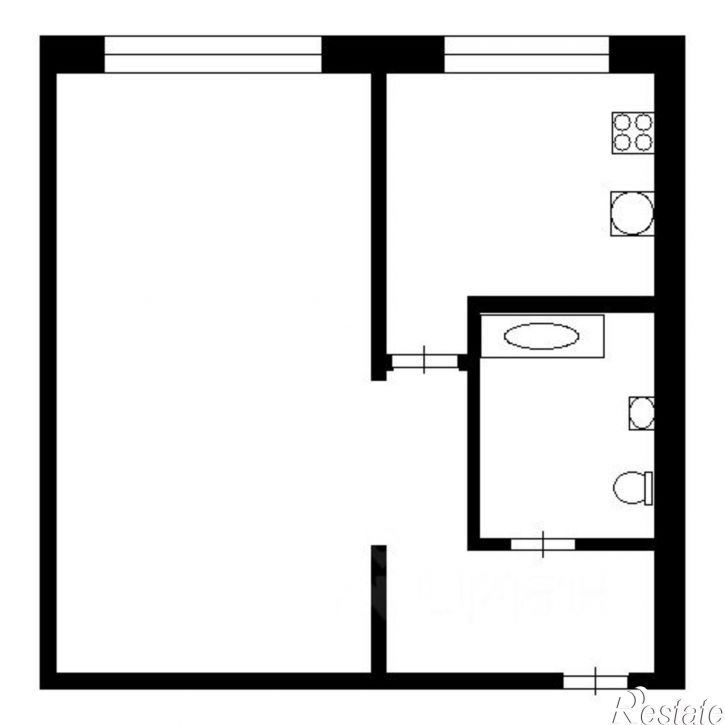 1-комн квартира ул Дончука, 8А,  д. 8А