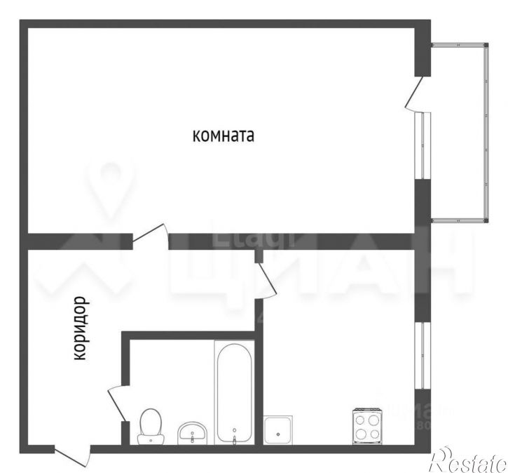1-комн квартира бульвар Шерстнева, 17А,  д. 17А